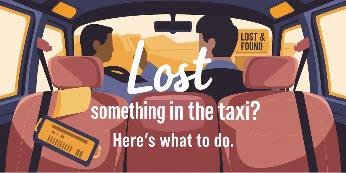 Lost Your Belongings in Our Taxi? Here’s How to Recover It
