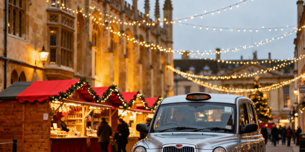 Enjoy Christmas in Cambridge with Our Taxi Service